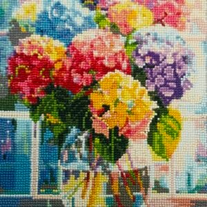 Colorful Floral Bouquet Diamond Art