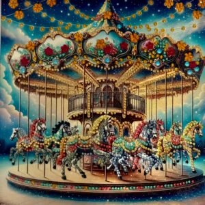 Magical Carousel Horses