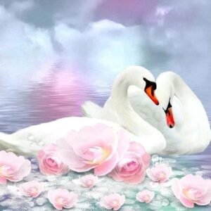 Swan Diamond Painting