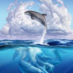 Diamond Painting - Delfine 2 Dolphin