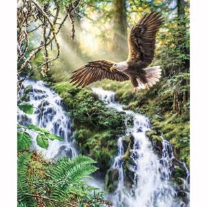 Forest Animal Eagle Diamond Painting