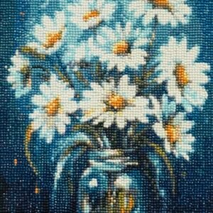 Blue Serenity Daisies