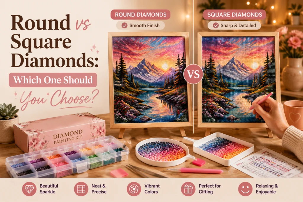 Round vs Square Diamonds
