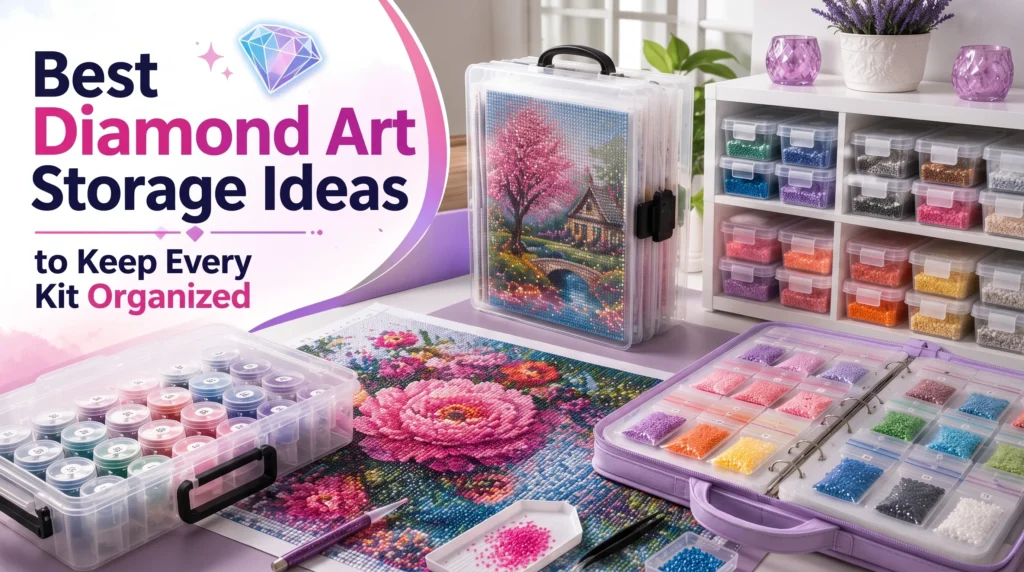Best Diamond Art Storage Ideas