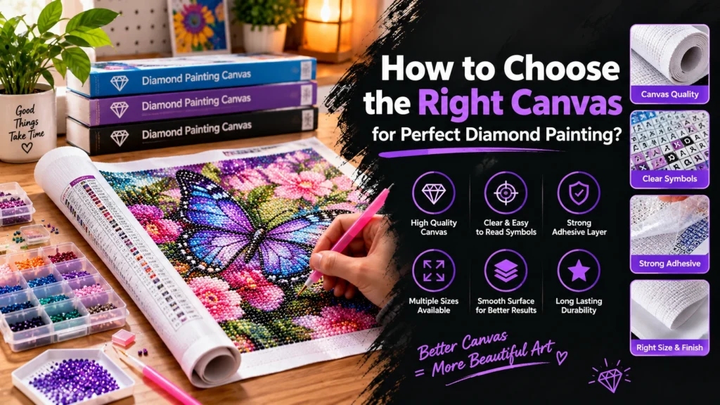 How to Choose the Right Canvas for Perfect Diamond Painting?