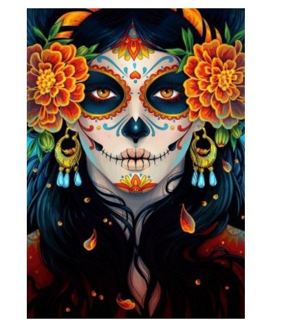 Diamond Painting Horror Skull Art Mosaic Home Wall Decoration - Image 8