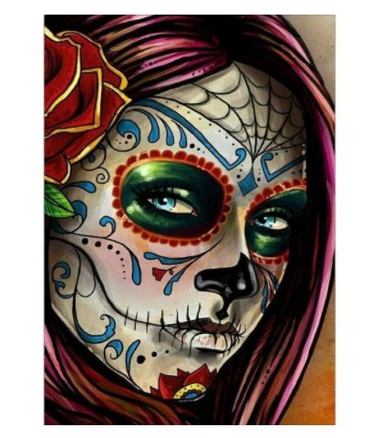 Diamond Painting Horror Skull Art Mosaic Home Wall Decoration - Image 10